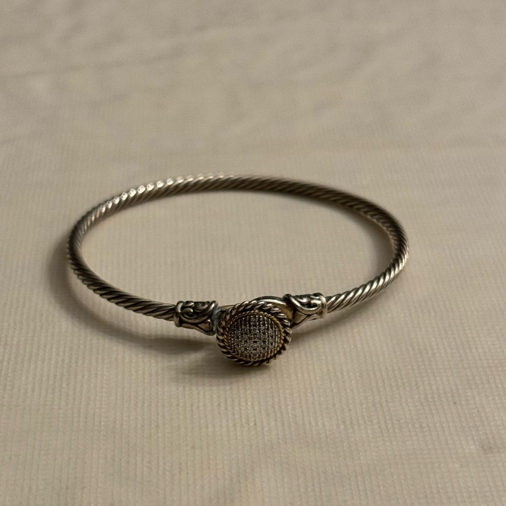 Effy Sterling Silver & 18K Gold Bracelet - Picture 1 of 4